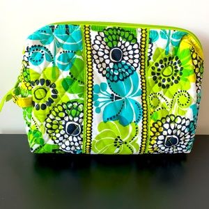 Vera Bradley Makeup Bag Lime’s Up